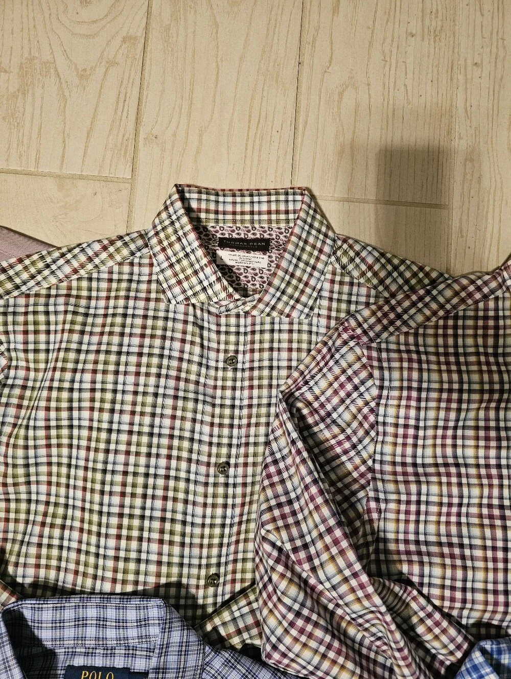 POLO Ralph Lauren Thomas Dean John Varvatos Mens Large 8 Shirt Lot Like New!
